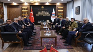 TBMM Engelli Bireylerin Sorunlarını Araştırma Komisyonundan Vali Çiçeke ziyaret