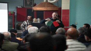 Tekirdağ Emniyetinden Aydoğdu Mahallesinde gençlere yönelik saha çalışması