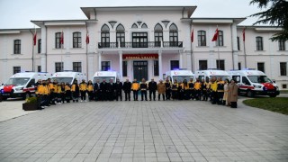 Tekirdağa 6 yeni ambulans