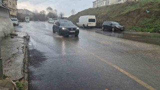 Tekirdağda sağanak yağış etkili oluyor