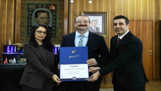 Teknik bilimler MYO programlarına MEDEK akreditasyon belgeleri takdim edildi