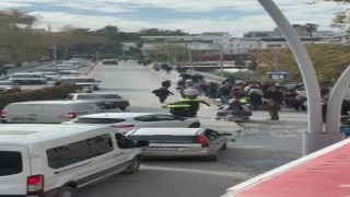 Ters yönden gelen motosiklete otomobil çarptı: 1 yaralı