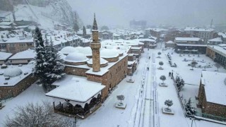 Tokatta masalsı kış manzarası