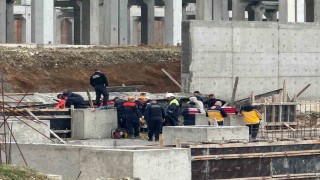 Tonlarca betonun altında kaldılar: 1 işçi öldü, 2si sağ kurtarıldı