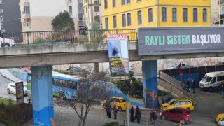 Trabzonda garip afiş