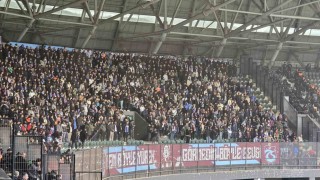 Trabzonspor taraftarı, Kocaelide takımını yalnız bırakmadı