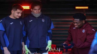 Trabzonspor yeni yılın ilk antrenmanını yaptı