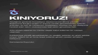 Trabzonspordan kınama