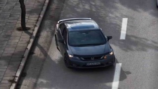 Trafik denetiminden kaçmak isteyen sürücü dronla tespit edildi: Para cezası uygulandı