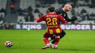 Trendyol Süper Lig: Beşiktaş: 0 - Kayserispor: 0 (İlk yarı)