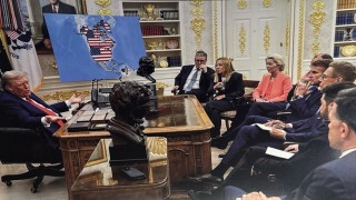 Trumptan Kanada, Grönland ve Venezuelalı yeni ABD haritası paylaşımı