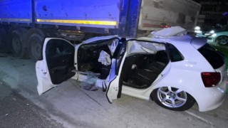 Turgutluda trafik kazası: 1 ölü, 2 yaralı