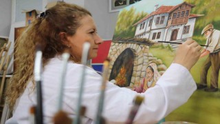 Türk aile yapısı yağlı boya tablolarıyla ölümsüzleşiyor