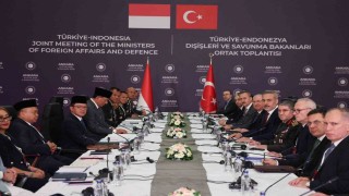 Türkiye-Endonezya Dışişleri ve Savunma Bakanları Ortak Toplantısı Ankarada başladı