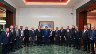 TÜRKYED Başkanı Çelik, Cumhurbaşkanı Yardımcısı  Yılmaza, küçükbaş hayvan yetiştiricilerinin sorunlarını anlattı
