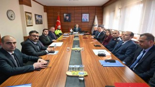 Uşakta İl Güvenlik Asayiş ve Koordinasyon Kurulu toplandı