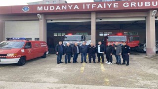 Üsküpten itfaiye gönüllü timleri Mudanyada