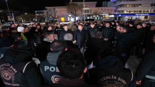 Vali Aydoğdudan yılbaşı gecesi emniyet güçlerine moral ziyareti