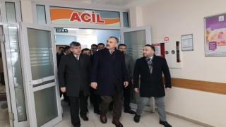 Vali Bozkurttan Diyadin Devlet Hastanesine Ziyaret
