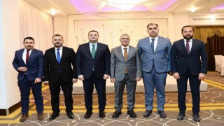 Vali Cahit Çelik için veda yemeği düzenlendi