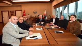 Vali Davut Gül başkanlığında Fatihte kültürel mirasın korunması değerlendirme toplantısı düzenlendi