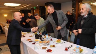 Vali Osman Varol, basın mensuplarıyla bir araya geldi