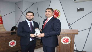 Vali Selçuk Aslandan İl Genel Meclisine veda ziyareti