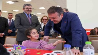 Vali Sözer, ‘Çocuk Gelişimi Öğrencileri Materyalde Buluşuyor etkinliğine katıldı