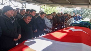 Vali Sözer, gazi cenazesine katıldı