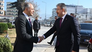 Vali Yılmaz’dan Başkan Çenet’e Veda Ziyareti