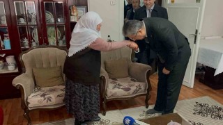 Vali Yılmazdan vefa ziyareti