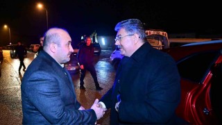 Vali Yılmazdan vefat eden Öztürkün ailesine taziye ziyareti
