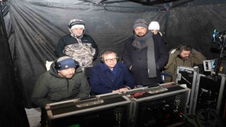 Vali Ziya Polattan Veliaht dizisi setine ziyaret