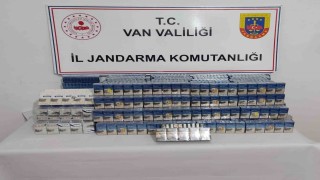 Vanda kaçak sigara ele geçirildi