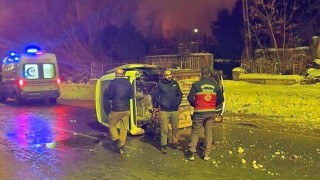 Vanda trafik kazası: 1 yaralı