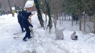 Yarıyıl tatilinde çocuklar Kartepe keyfi yaşadı