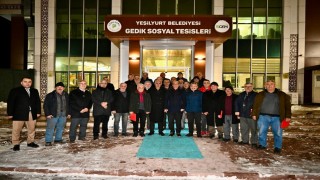Yeşilyurtta yarım asırlık emekler plaketle taçlandırıldı
