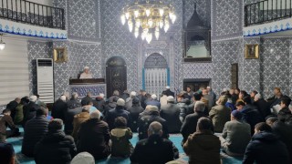 Yılın İlk Sabah Namazı Buluşması Ünal Camii’nde Gerçekleştirildi
