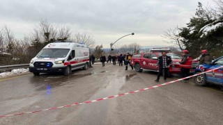 Yolcu otobüsü şarampole yuvarlandı, çok sayıda yaralı var