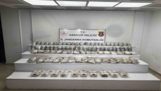 Yüksekova 60 kilo uyuşturucu madde ele geçirildi