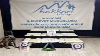 Yüksekovada 63 kilo metamfetamin ele geçirildi