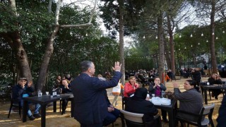 Yunusemre Emekli Kafe açılışının ilk gününde yoğun ilgi gördü
