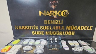 Zehir tacirleri 2.3 kilo uyuşturucuyu lif ve pamuklara emdirerek satmaya çalıştı