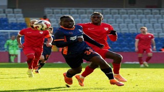 Ziraat Türkiye Kupası: RAMS Başakşehir: 1 - Boluspor: 1 (İlk yarı)