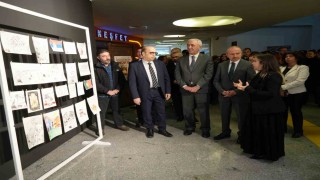 30 ülkeden 350 sanatçı posta sanatıyla asrın felaketini anlattı