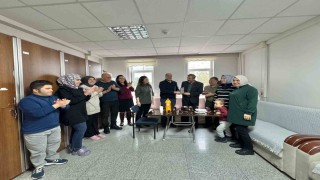 40 yıllık hizmete anlamlı veda