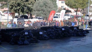 50 bin adet üzümsü fidan dağıtıldı