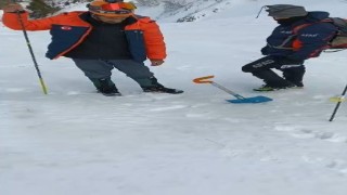 53 gündür çığ altında bulunan kayıp çoban için çığ riskinin ortadan kalkması bekleniyor