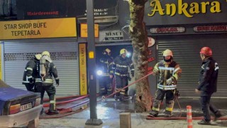 7 katlı binanın çatısında korkutan yangın