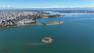 Adanada gölde su seviyesi yükseldi, Sevgi Adası yolu kayboldu